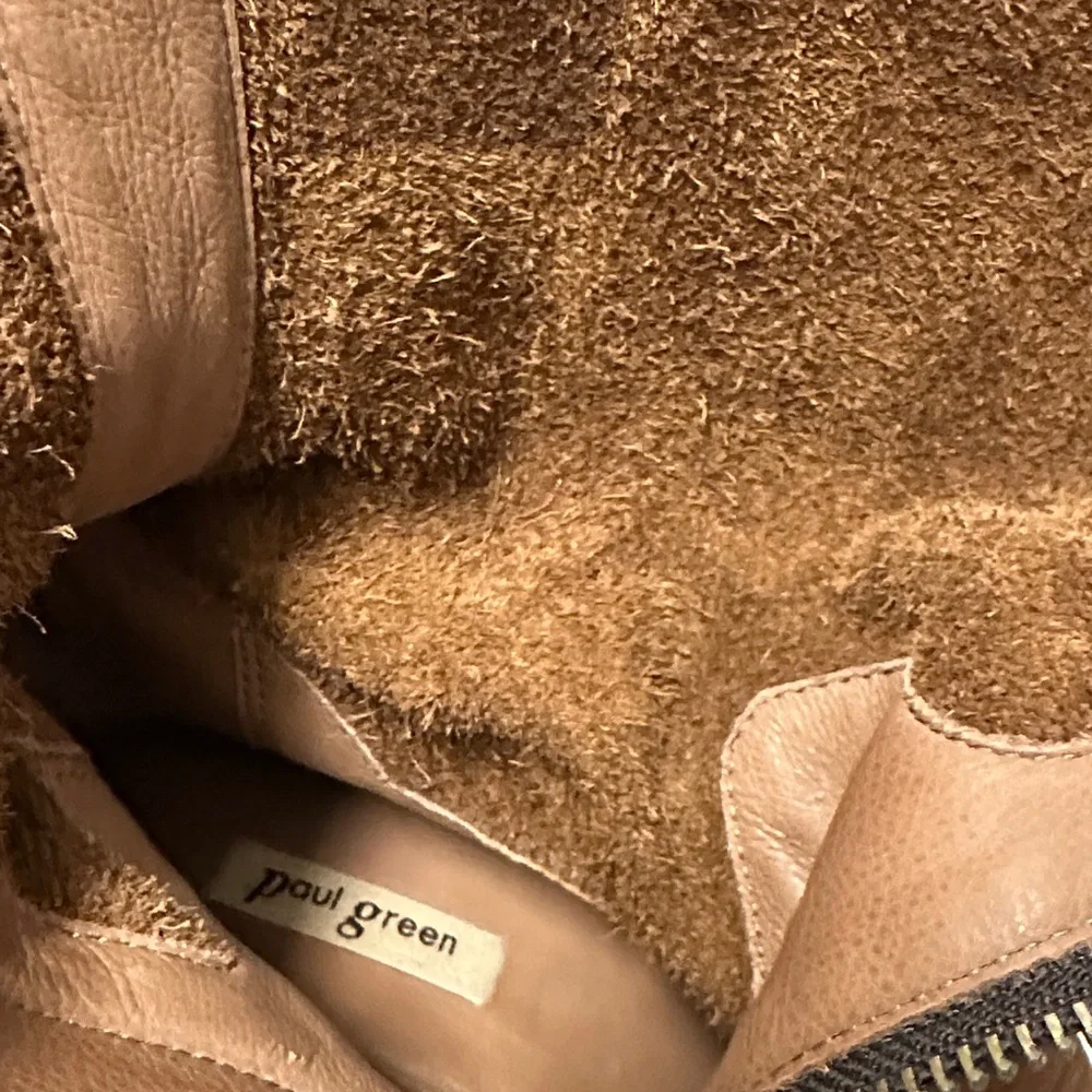 PAUL GREEN NEWBURRY SUEDE WEDGE BOOTS, VERY COMFORTABLE. U.S WOMEN SIZE : 7 - Picture 9 of 11